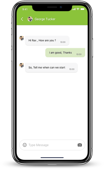 communication-In-app chat