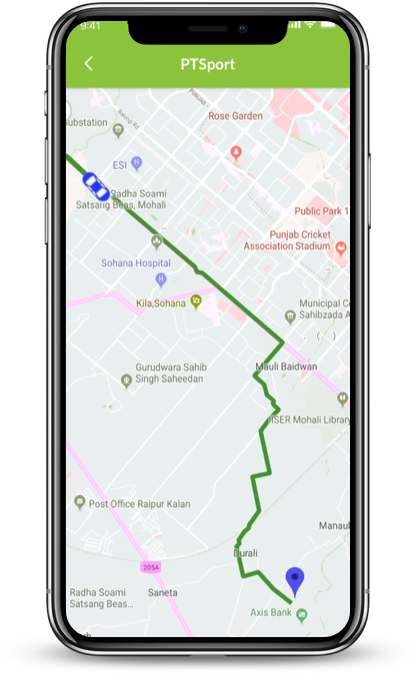 Track your client location